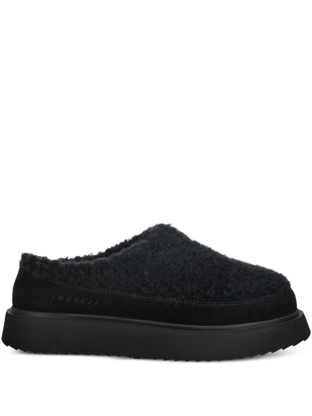 Inuikii Curly Micro slippers | Black | Image 1