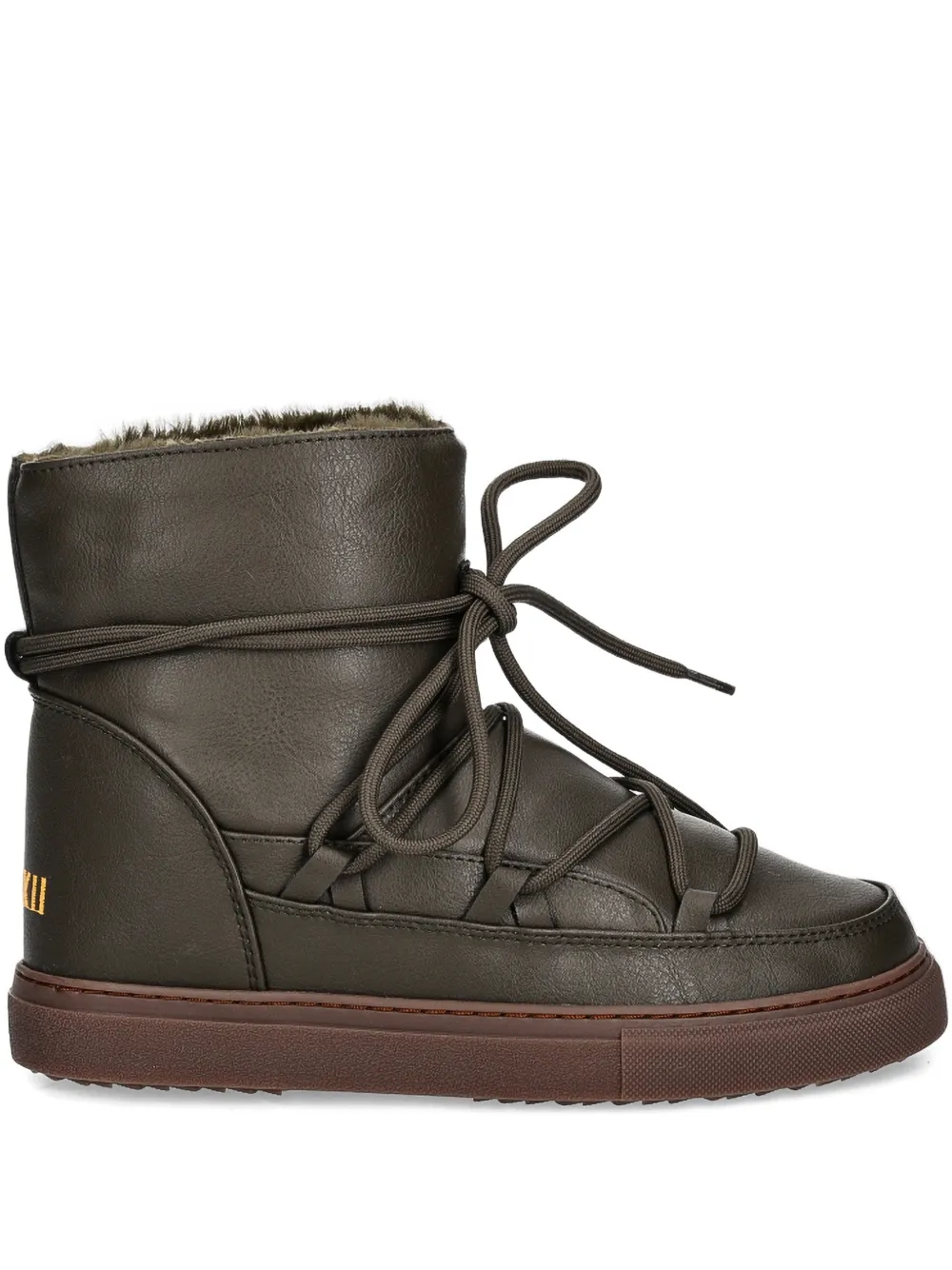 Inuikii Stivali con logo ricamato - Verde