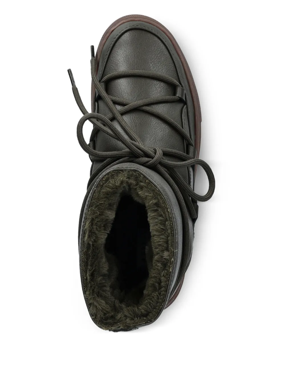 Inuikii Laarzen met geborduurd logo Groen