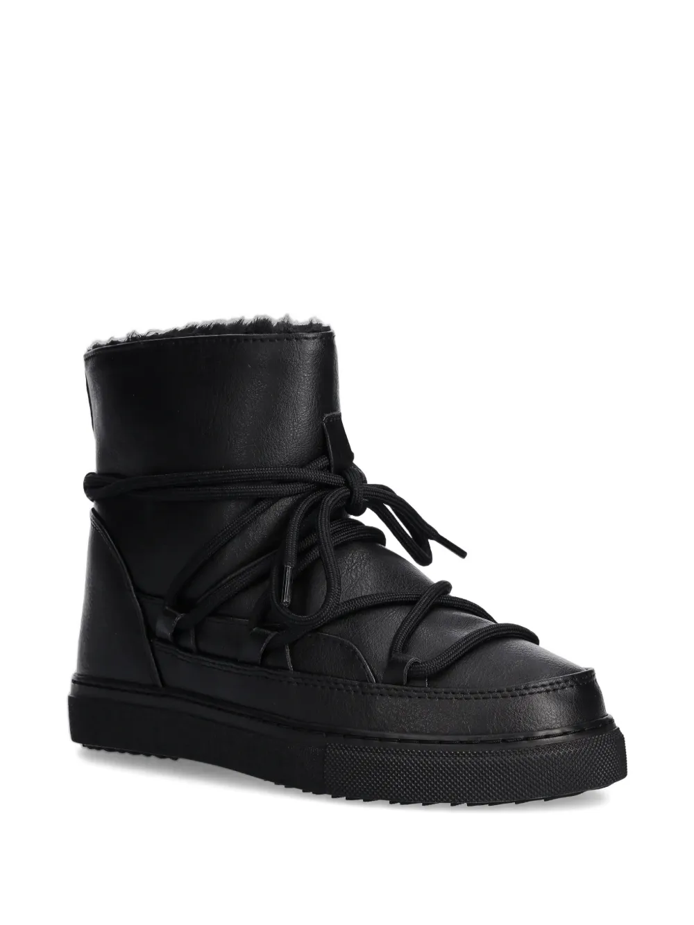 Inuikii Stivali con logo ricamato - Nero