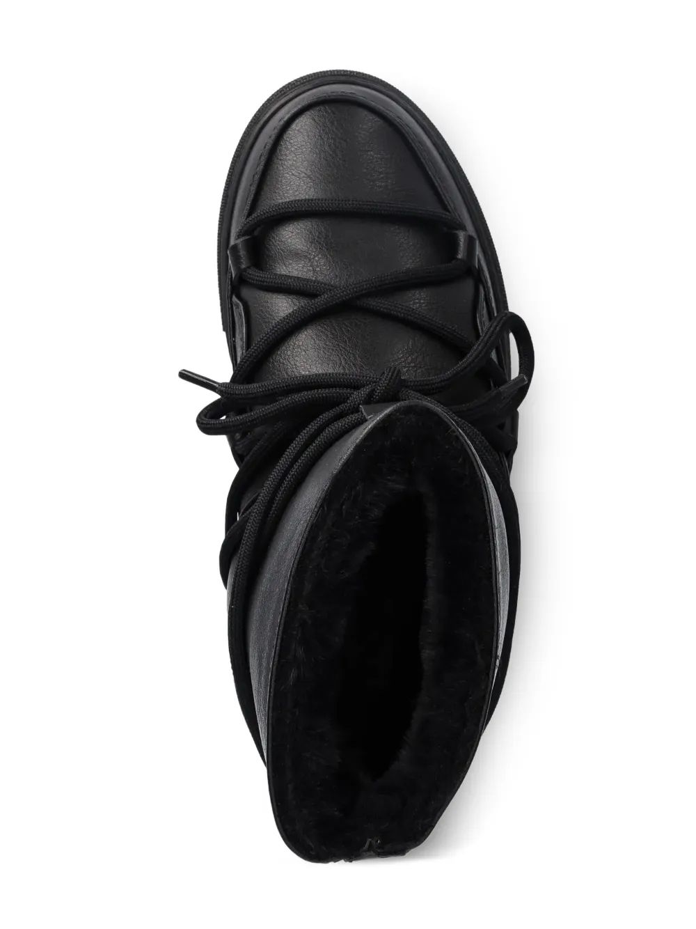 Inuikii Laarzen met geborduurd logo Zwart