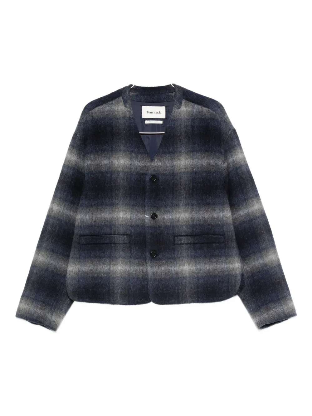 TONYWACK plaid jacket | Blue | Image 1