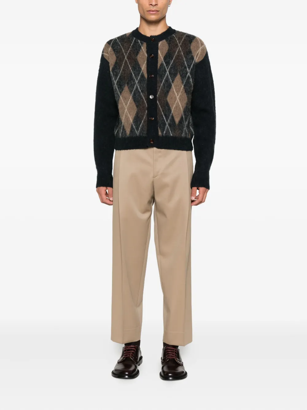 TONYWACK argyle-knit cardigan | Cardigans | Image 2