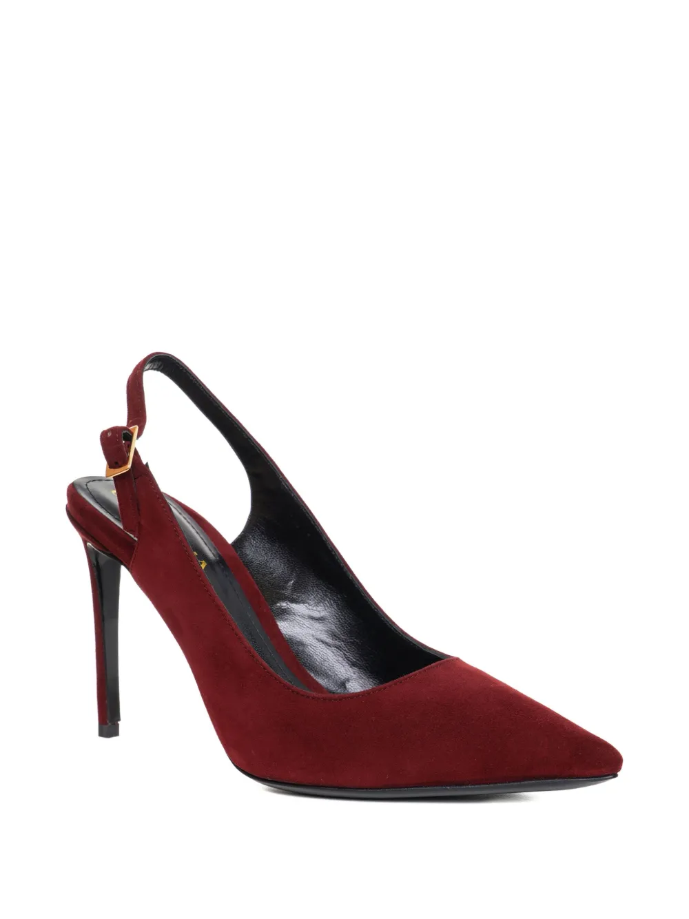 GINISSIMA escarpin Lavinia 100 mm à bride arrière en daim | escarpins à talon | Image 2