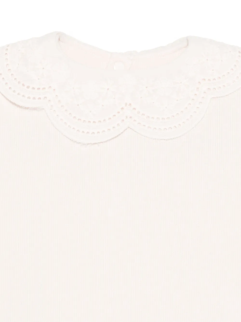 Tartine Et Chocolat Shirt met kanten kraag Roze