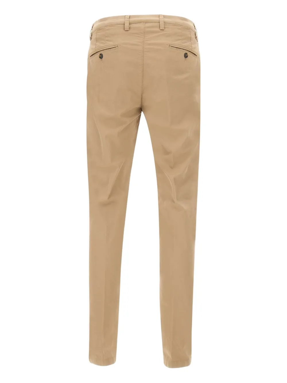 Briglia 1949 Broek met paspelzakken en riemlussen - Beige