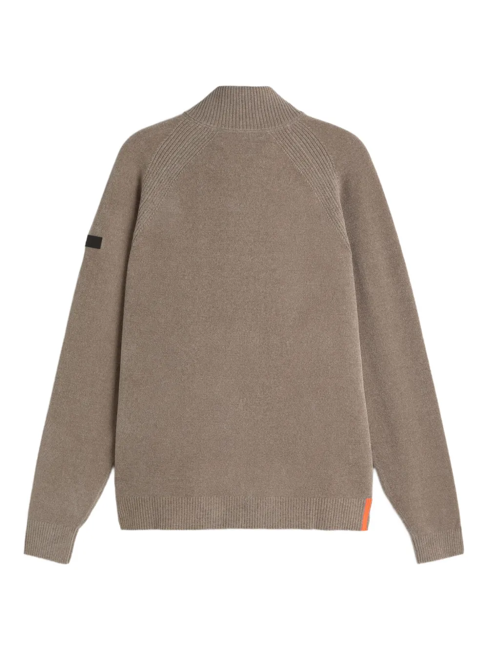 RRD zip turtleneck-neck sweater - Beige