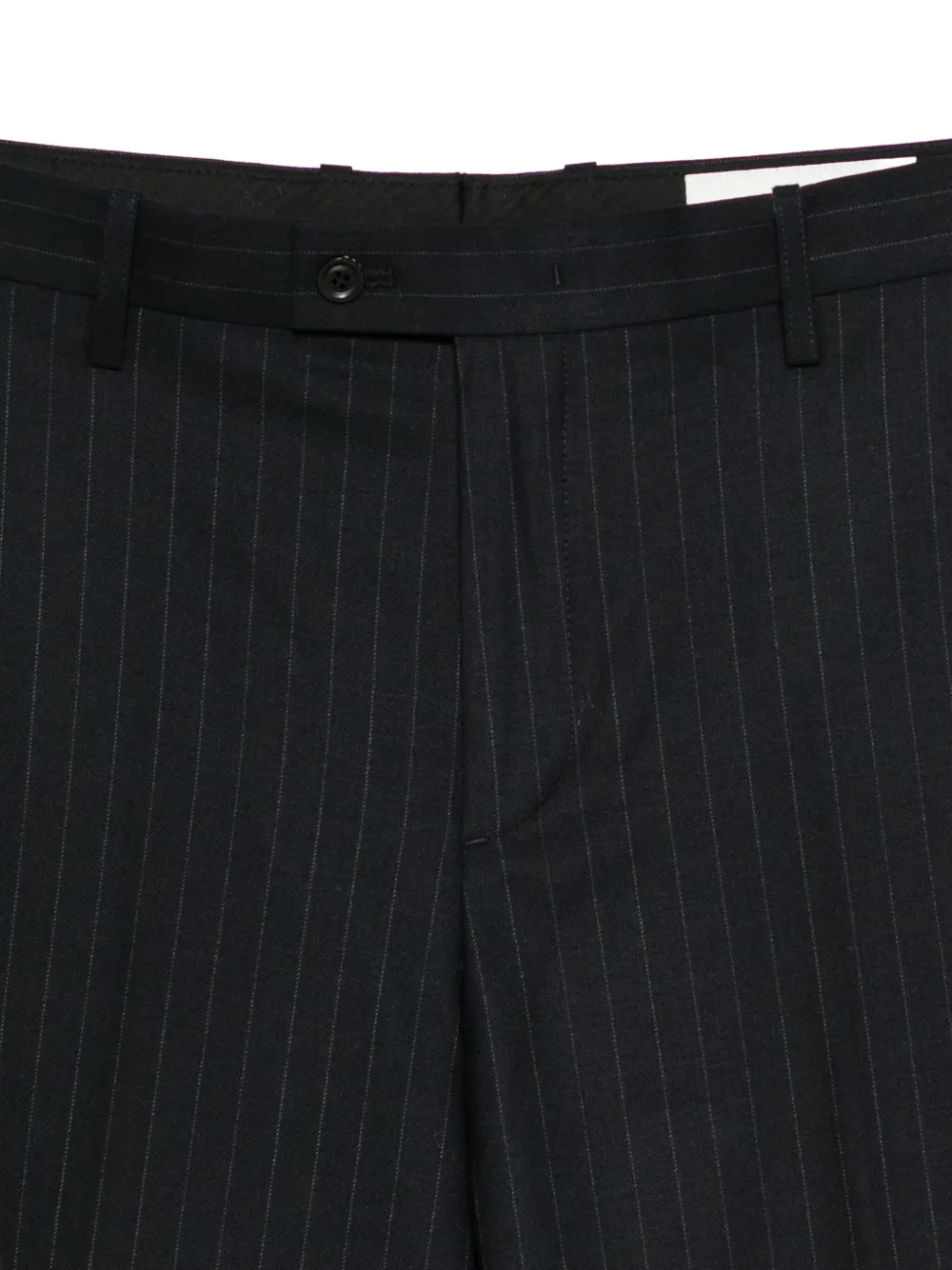 Tonywack Pinstripe Trousers In Black