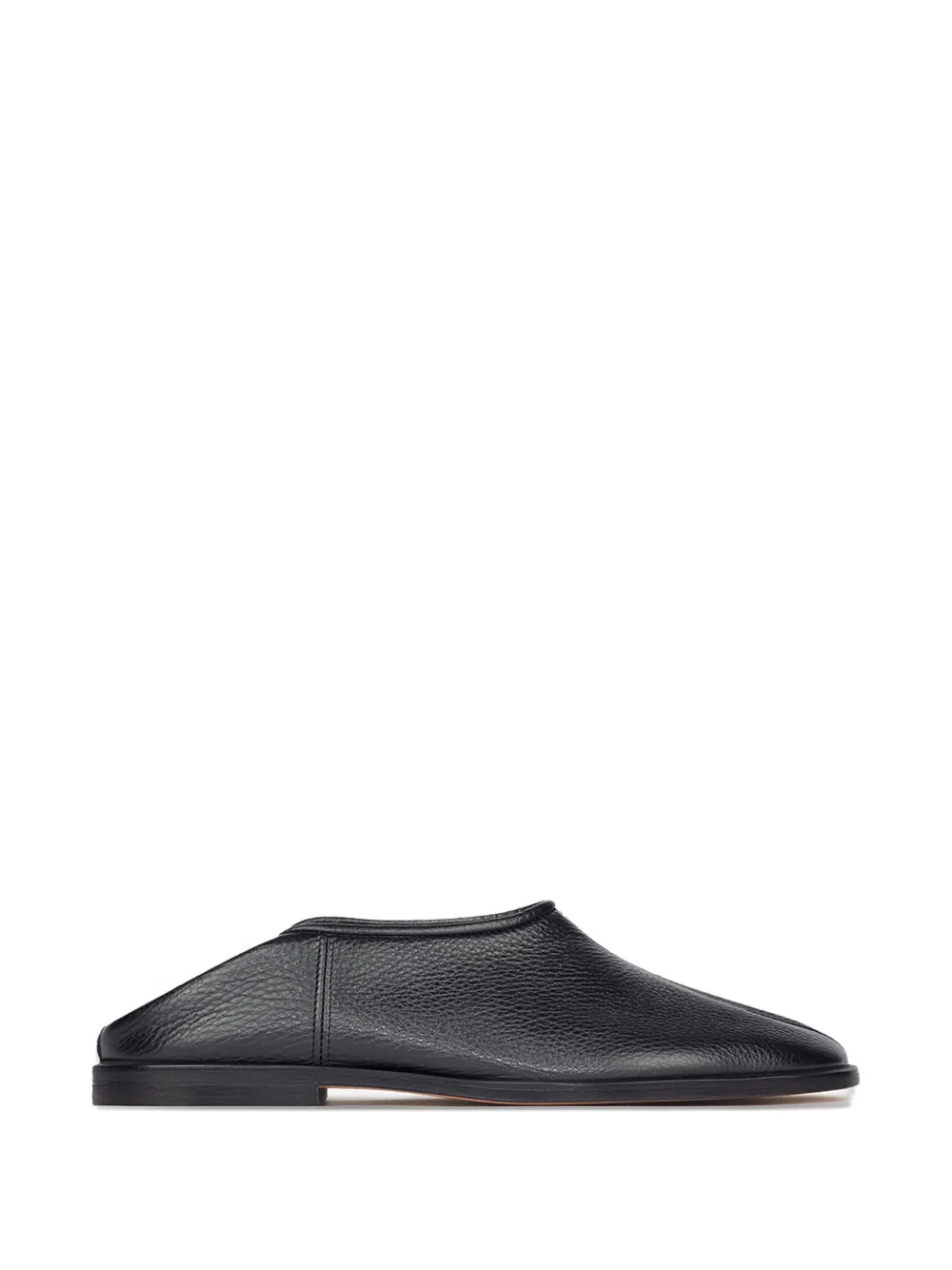 HOMIES Hell Socks Iconic leren loafers - Zwart