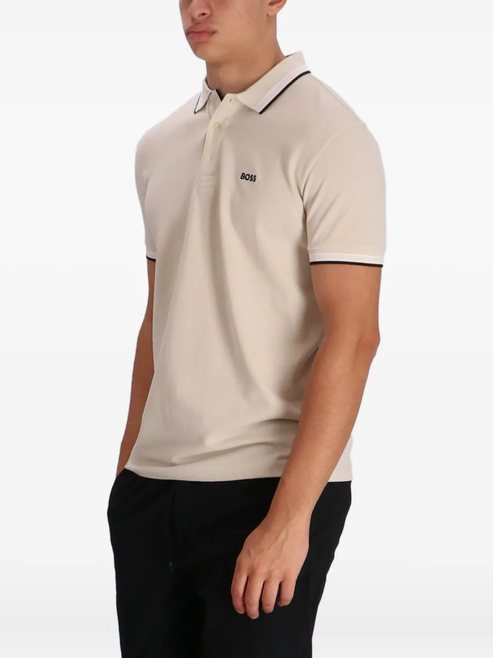 BOSS Paddy poloshirt Beige