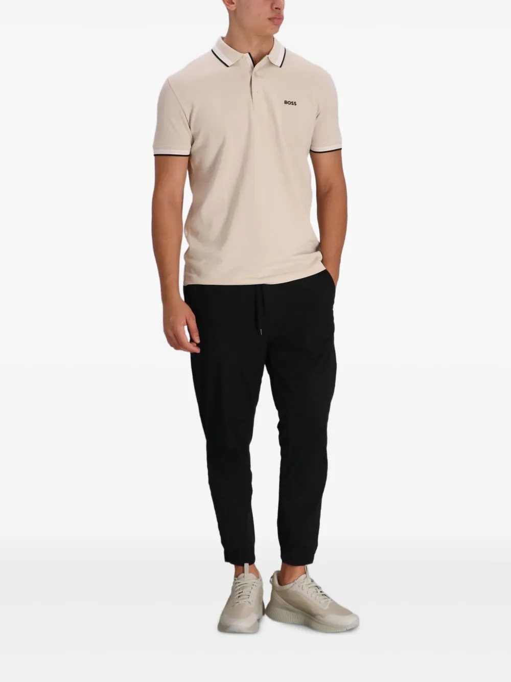 BOSS Paddy poloshirt - Beige