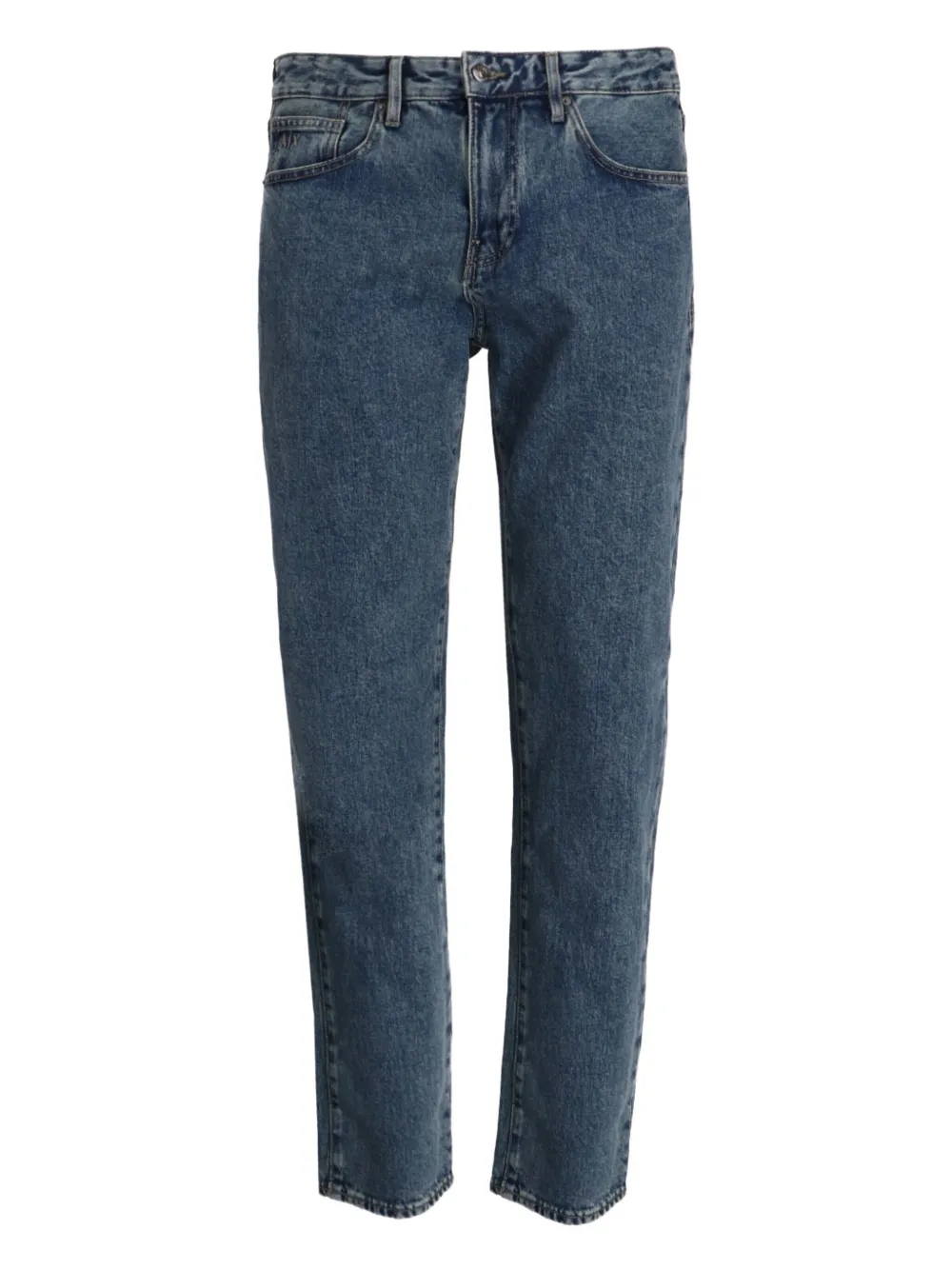 Armani Exchange logo-patch jeans | Blue | Image 1