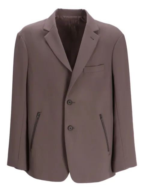 Emporio Armani twill blazer
