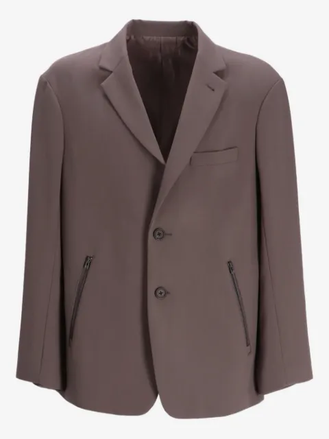 Emporio Armani twill blazer