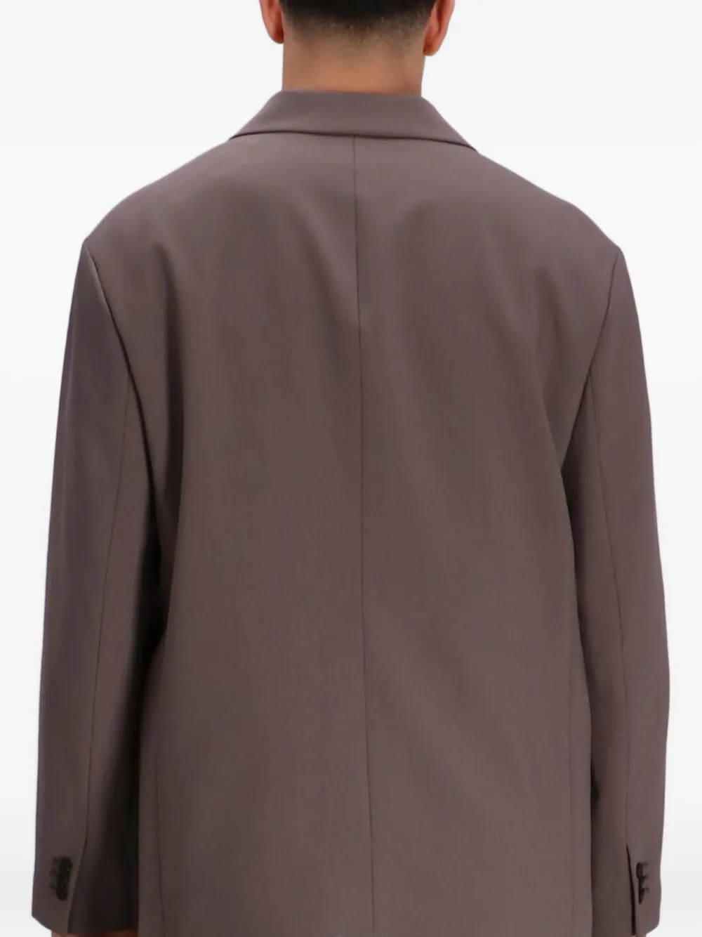 Emporio Armani Twill blazer Bruin