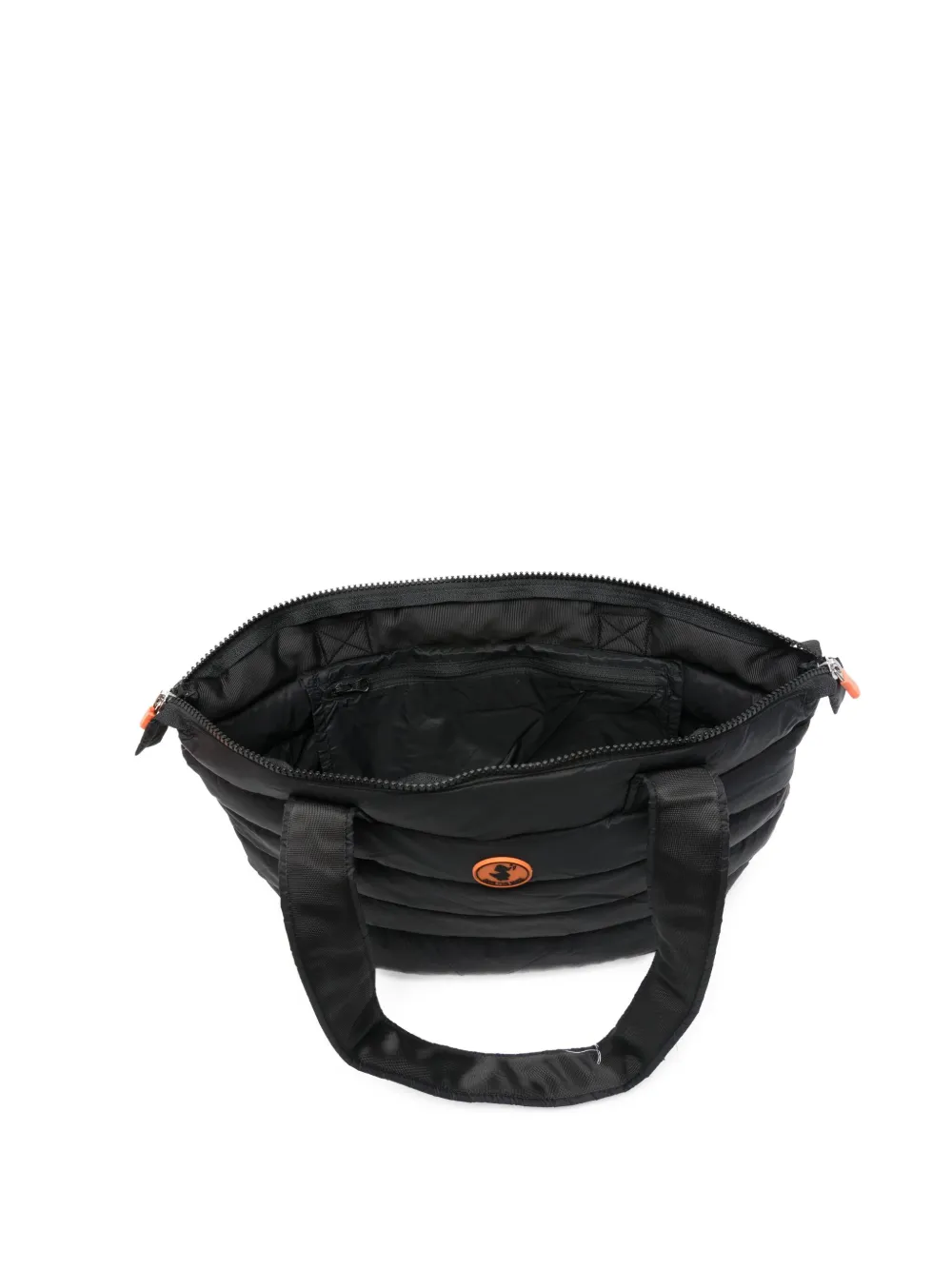 Save The Duck Gewatteerde shopper Zwart