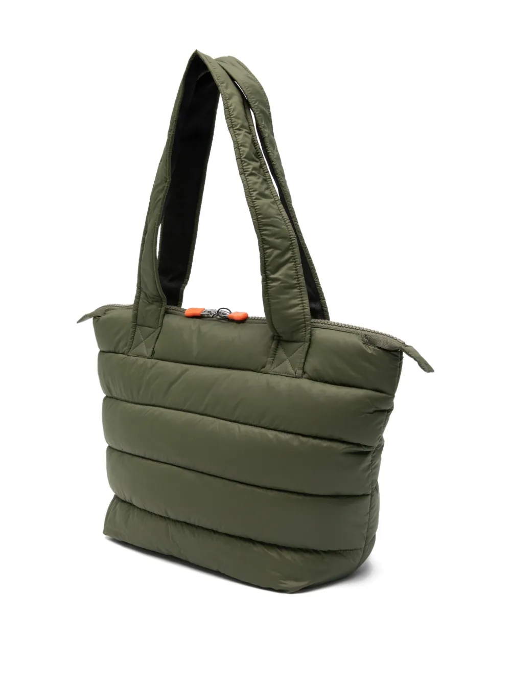 Save The Duck Small Acoltx Quilted Tote Bag In Green