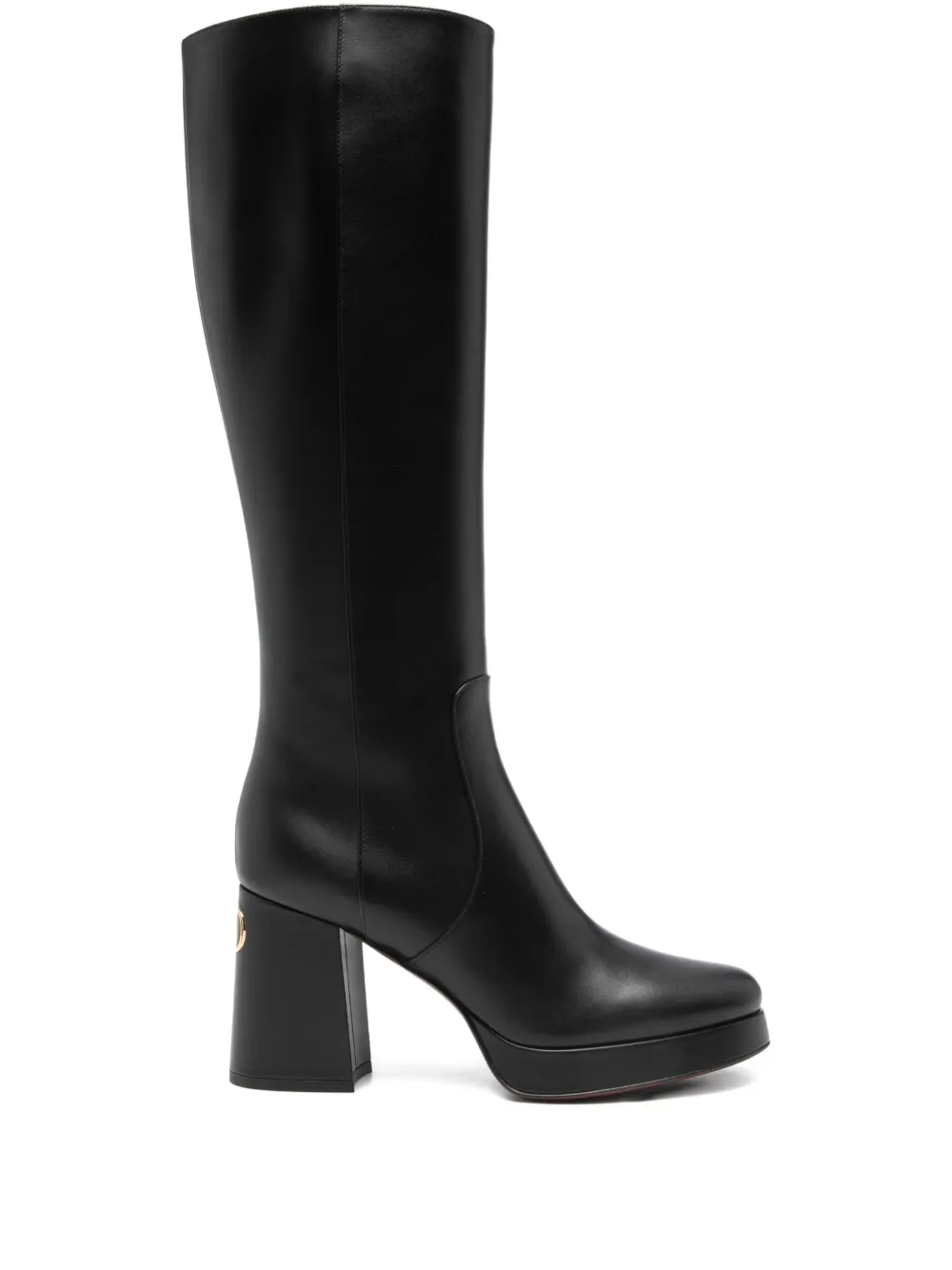 Valentino Garavani 90mm Fawcette boots - ブラック Valentino Garavani 90mm Fawcette boots - ブラック