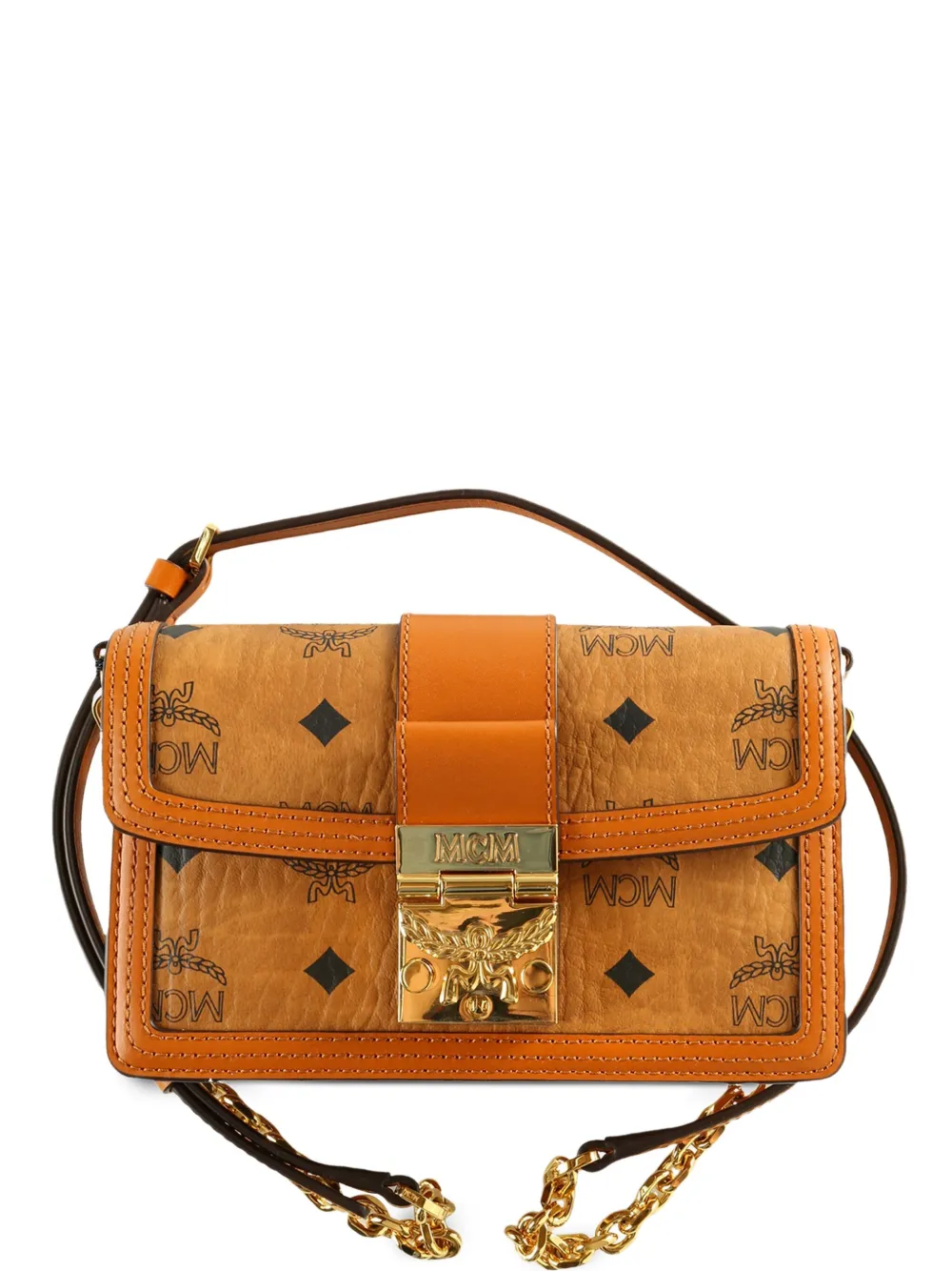 MCM mini Tracy shoulder bag | Brown | Image 1