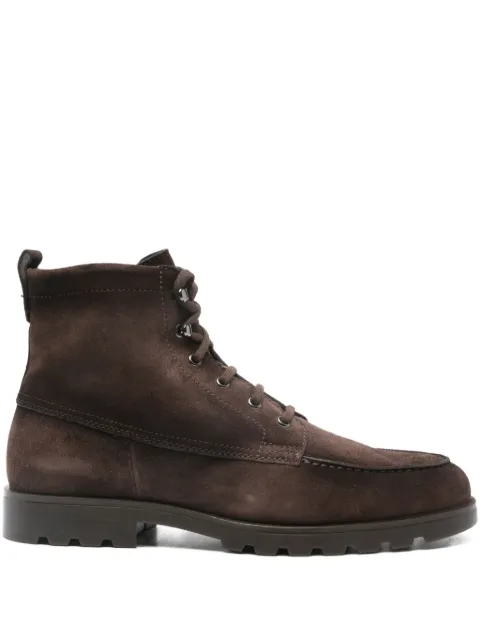 Santoni bottes à talon épais