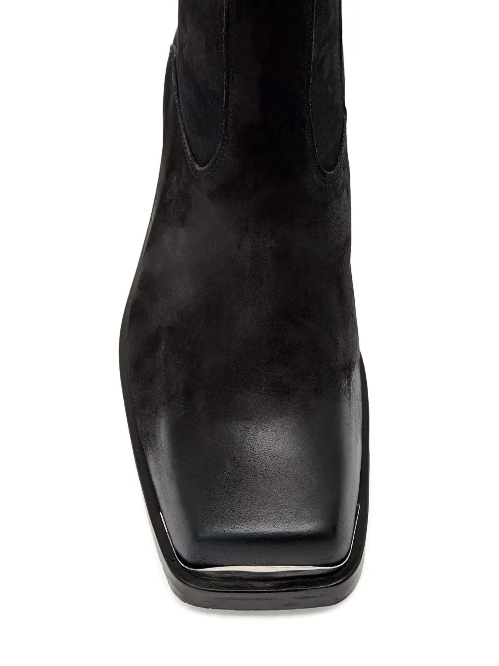 Allsaints Orla Toe-cap Boots In Black
