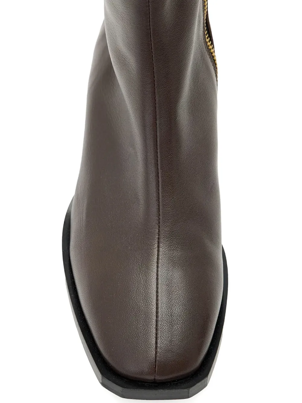AllSaints 48mm Avril leather ankle boots Bruin