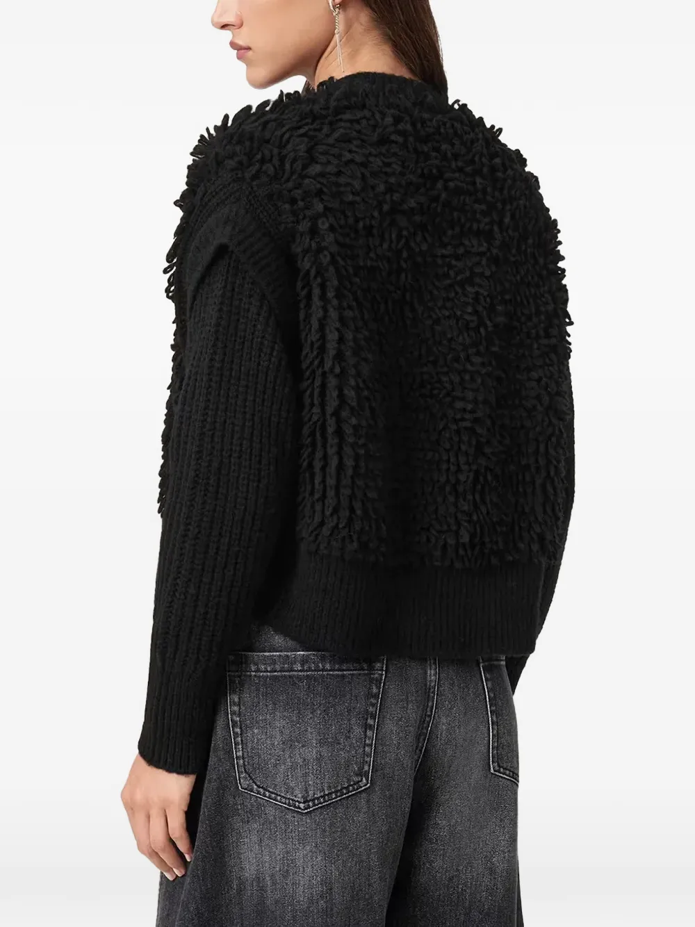 AllSaints Elias vest Zwart