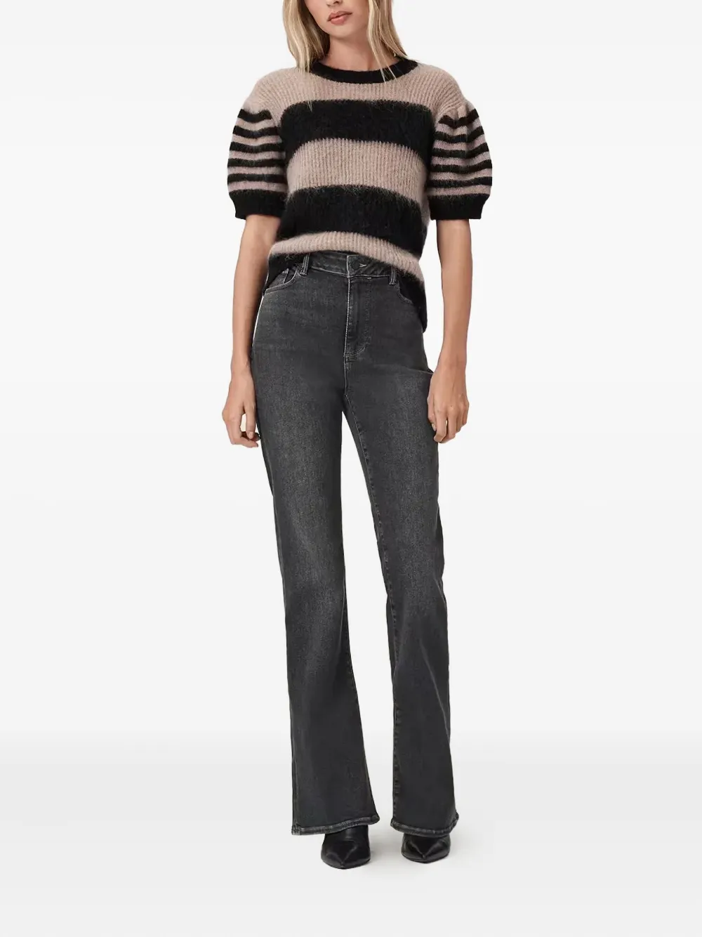 AllSaints Maisie flared jeans - Beige