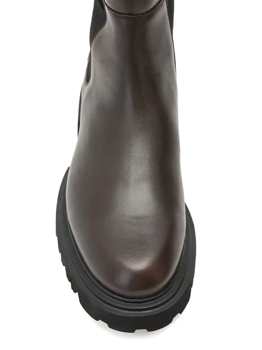 AllSaints Maeve leren laarzen Bruin