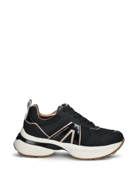 Alexander Smith metalliske Victoria sneakers med paneler