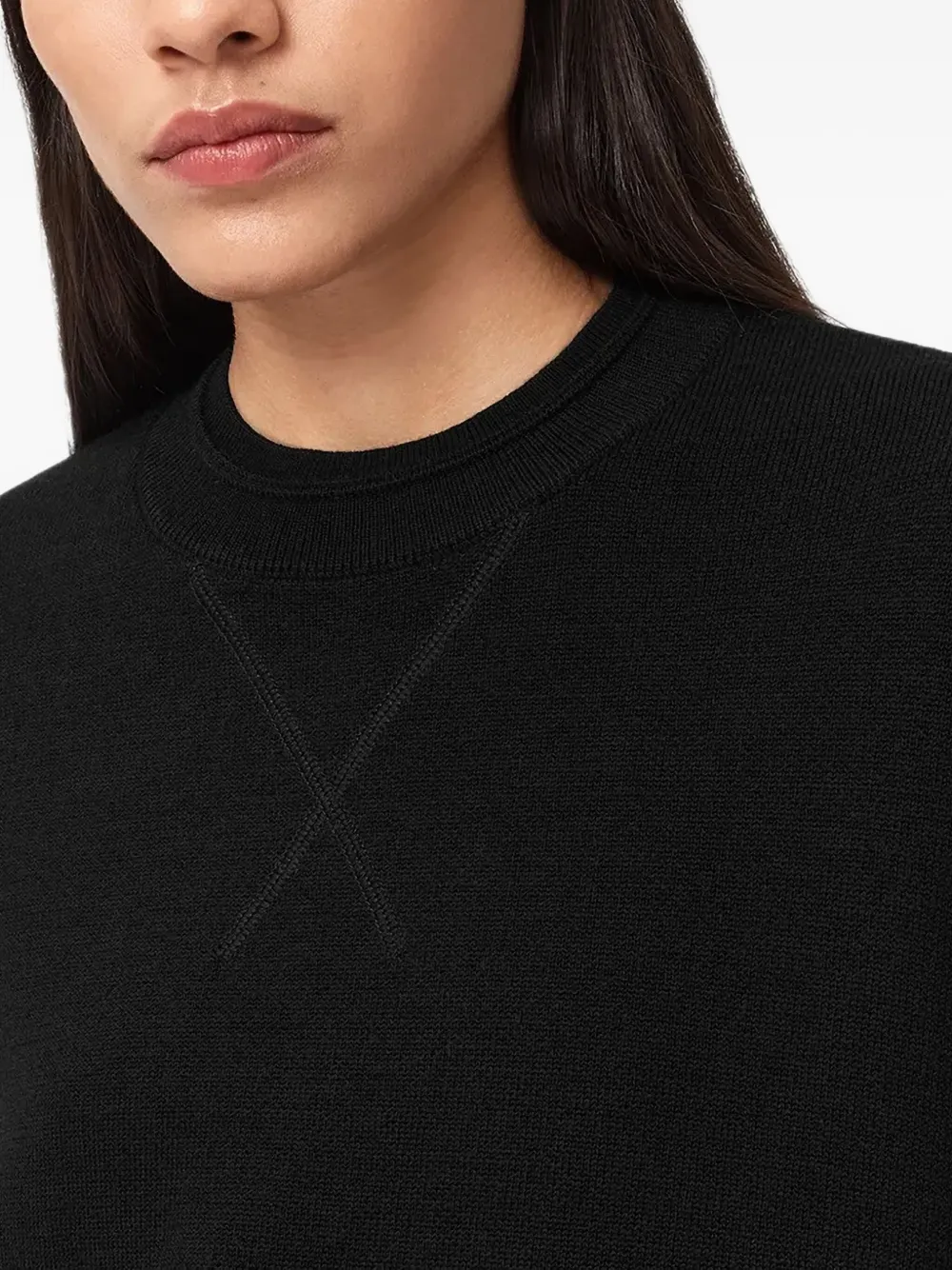 AllSaints Nika T-shirt met korte mouwen Zwart