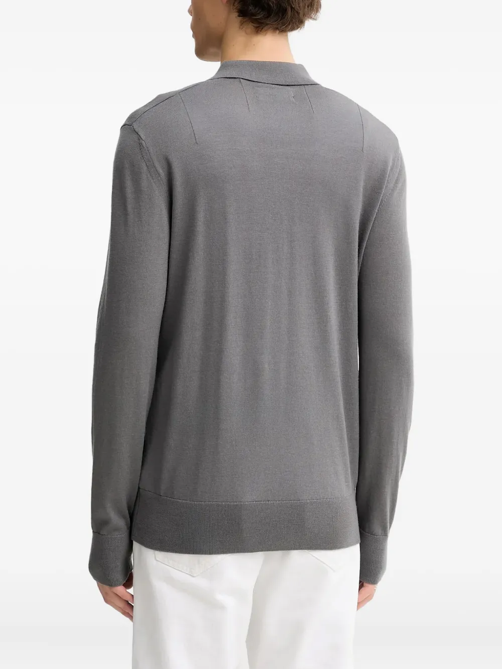 Mode Button Logo Polo Shirt