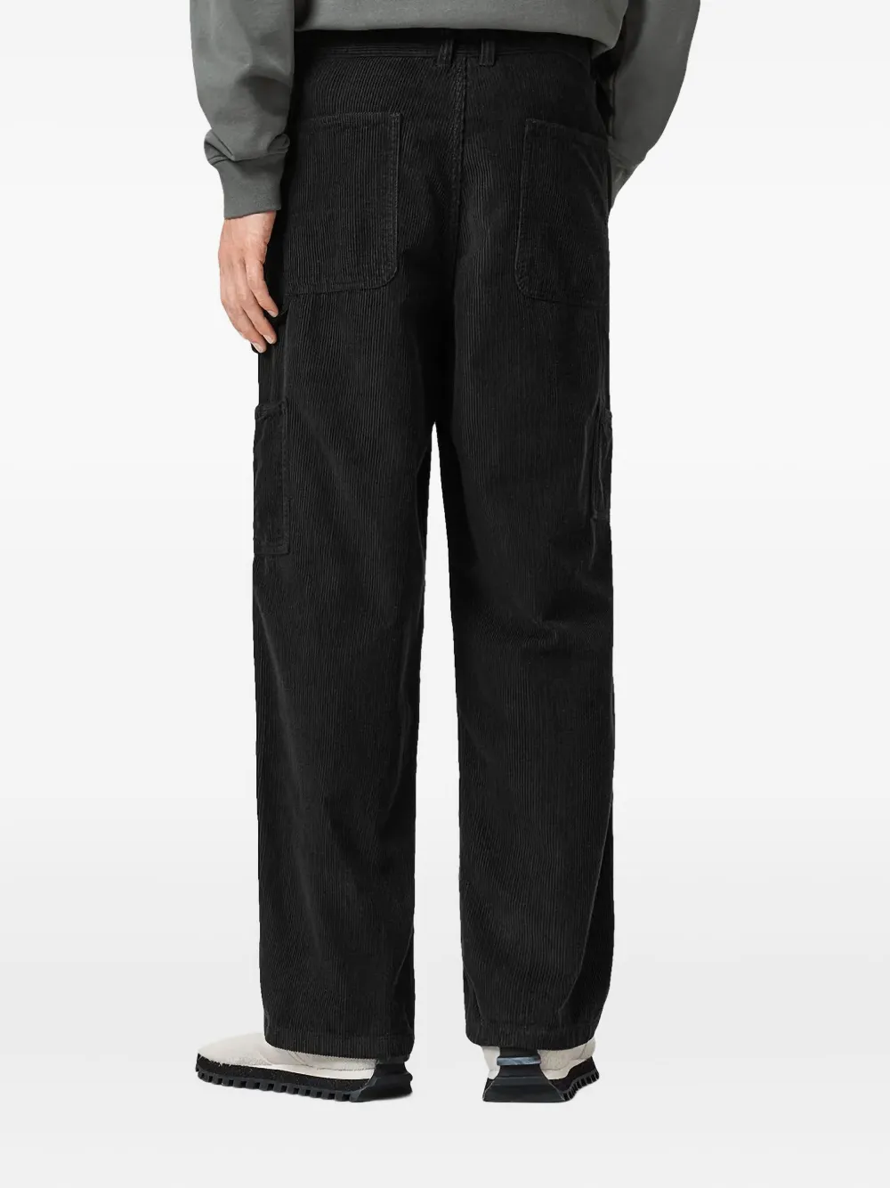 AllSaints Dustan corduroy-texture trousers | Regular-Fit & Straight Leg Pants | Image 2