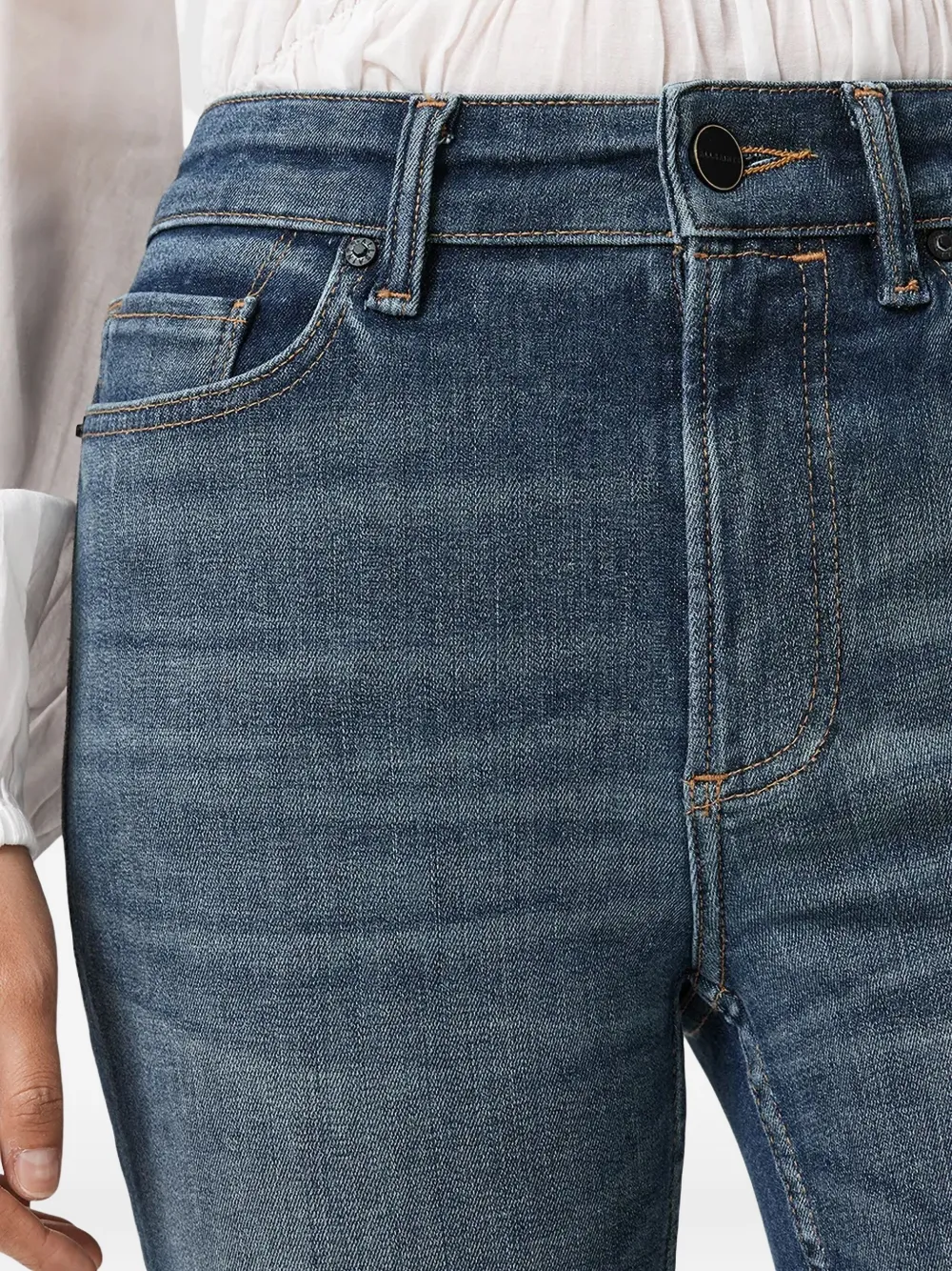 AllSaints Haldan bootcut jeans Blauw
