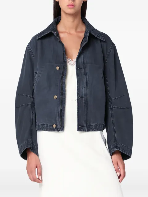 6397 Giubbotto buttoned denim jacket