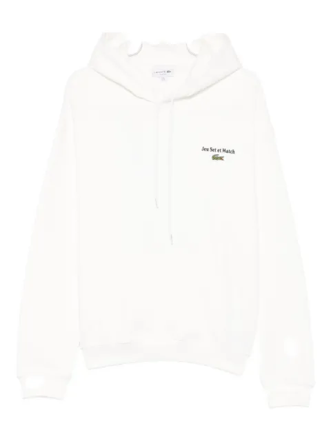 Lacoste худи с графичным принтом