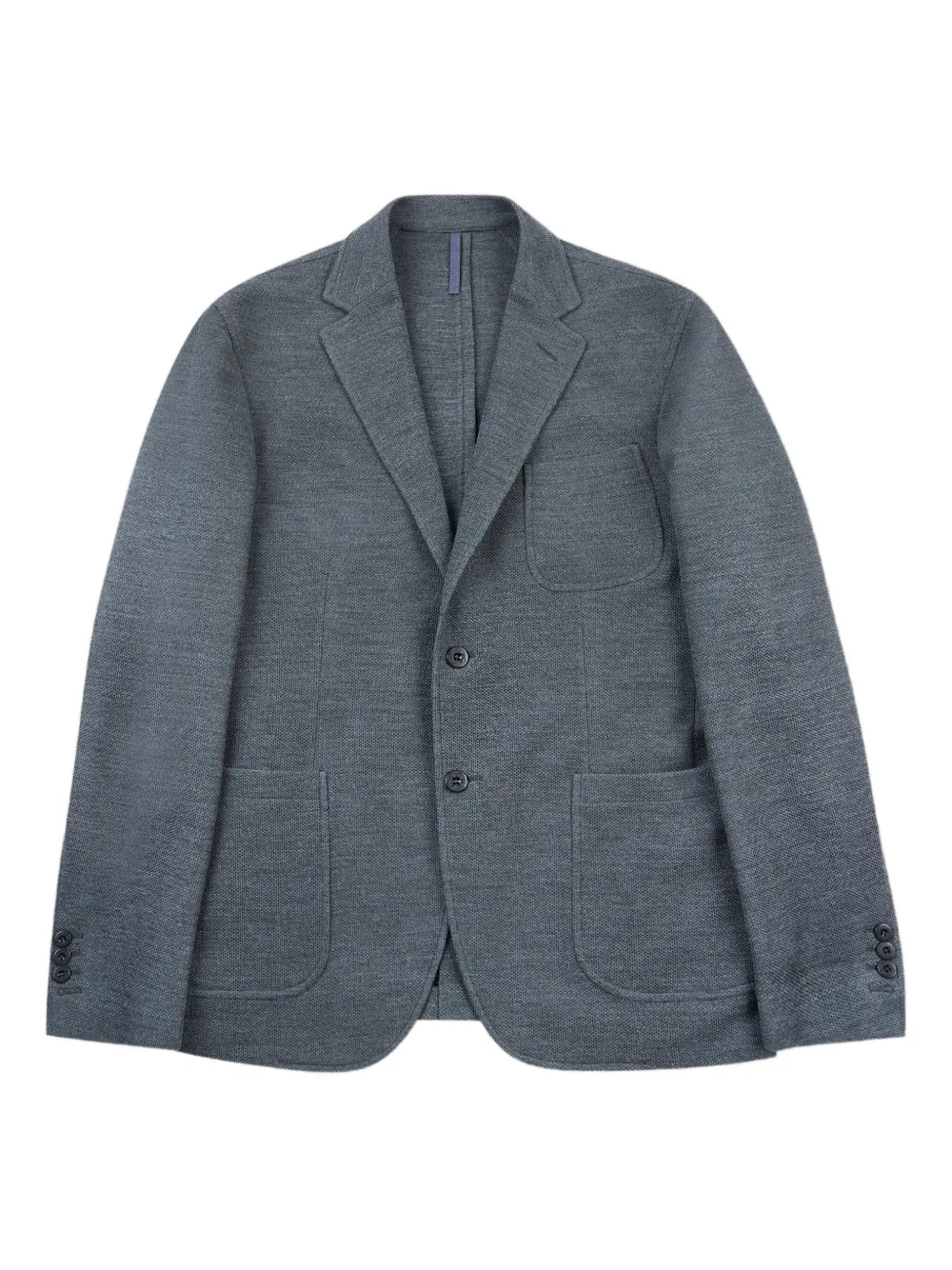 Montedoro hopsack two-button blazer | Grey | Image 1