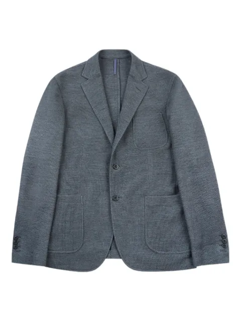 Montedoro hopsack two-button blazer