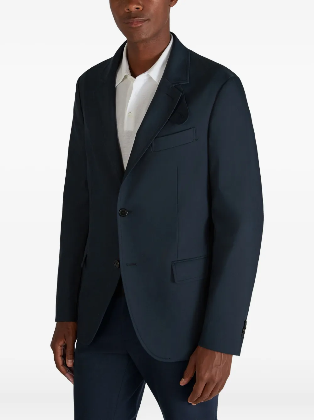 Incotex Blazer met klepzak Blauw