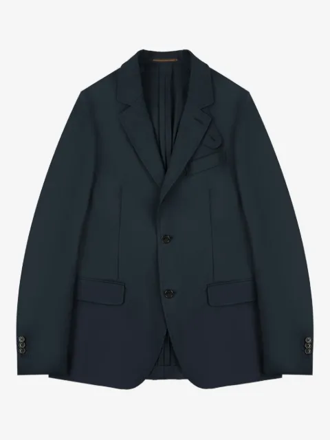 Incotex blazer con bolsillo y solapa