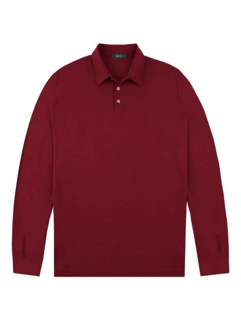 Zanone long-sleeves polo shirt