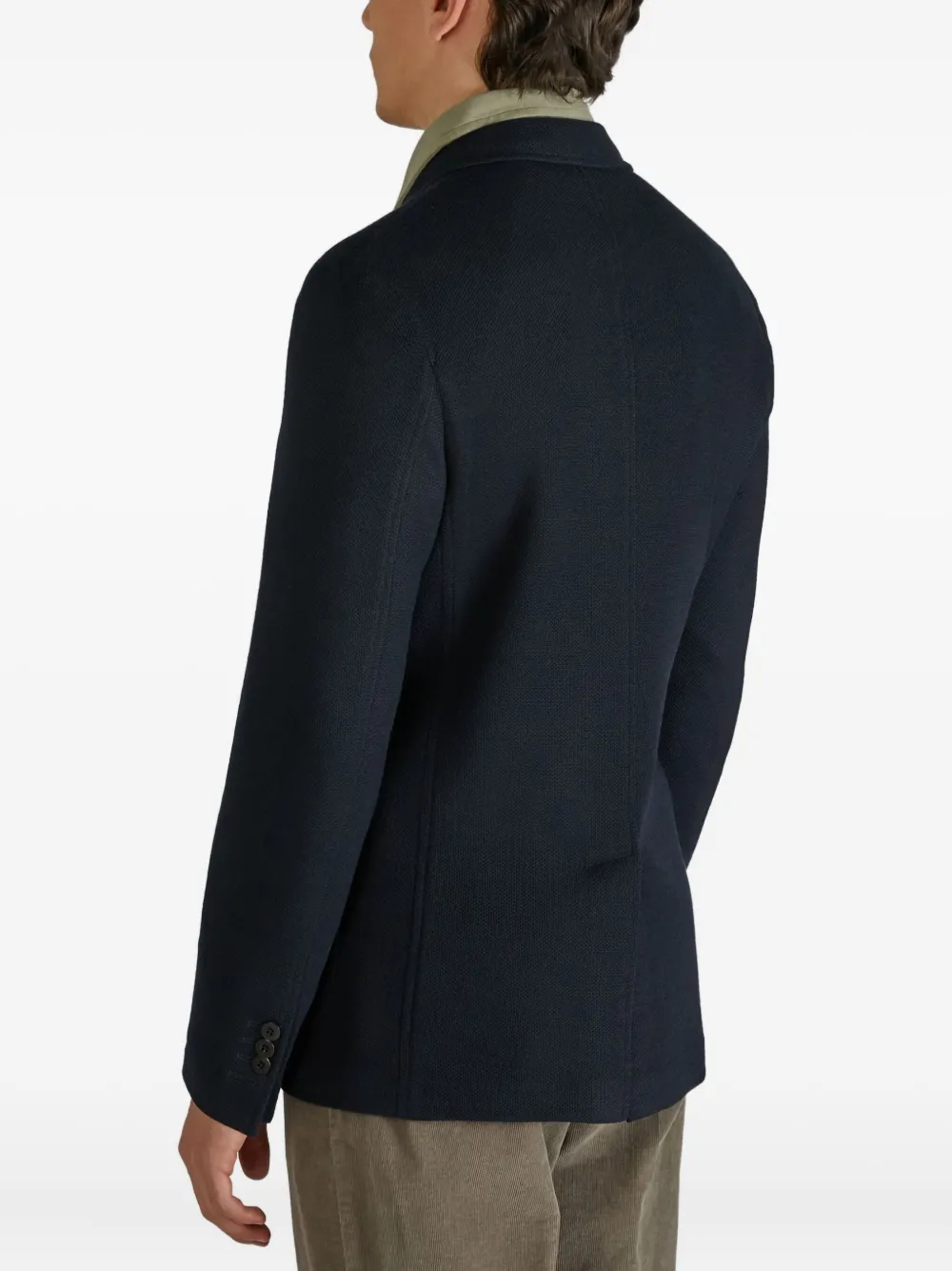 Montedoro Blazer met twee knopen Blauw