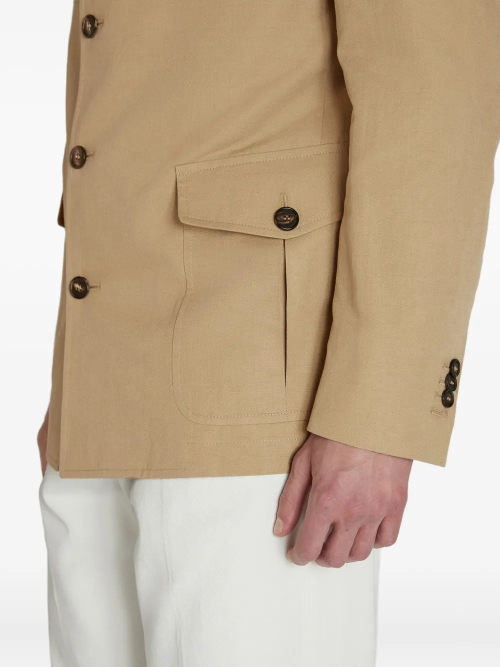 Incotex Jack met zakken Beige