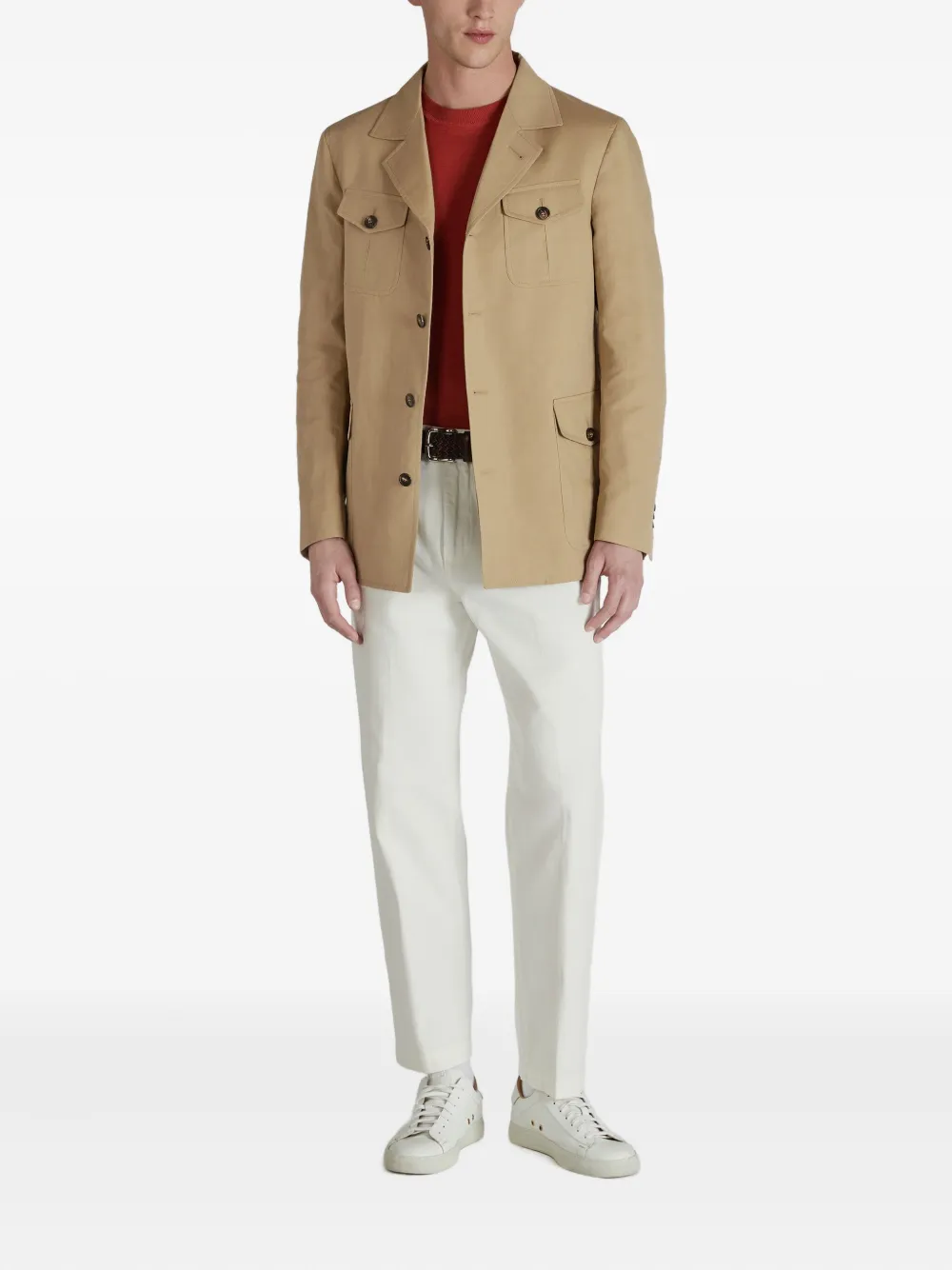 Incotex chamarra con bolsillo con botones | Blazers | Image 2