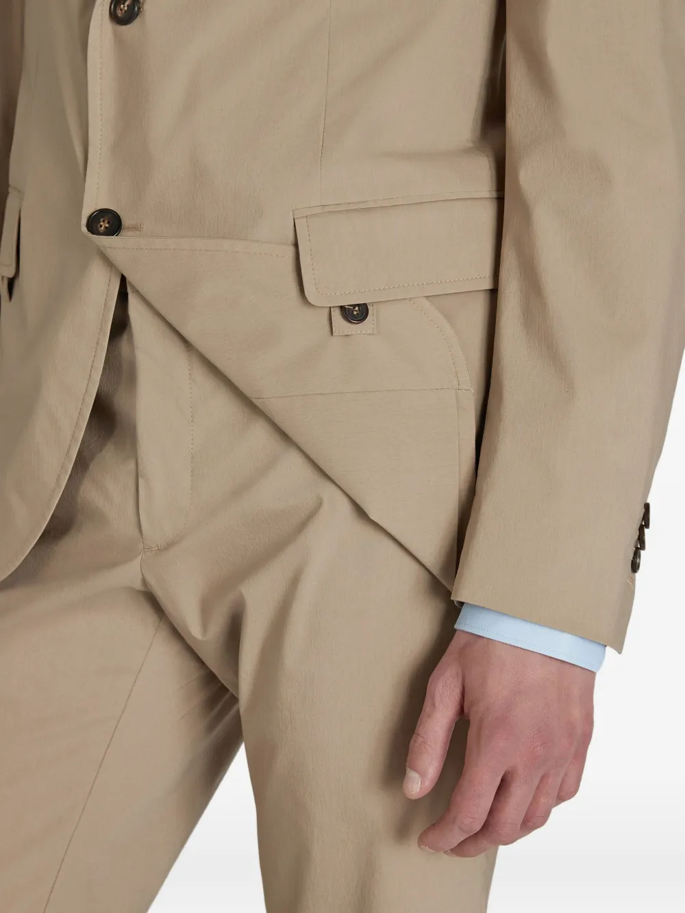 Incotex Jack met zakken Beige