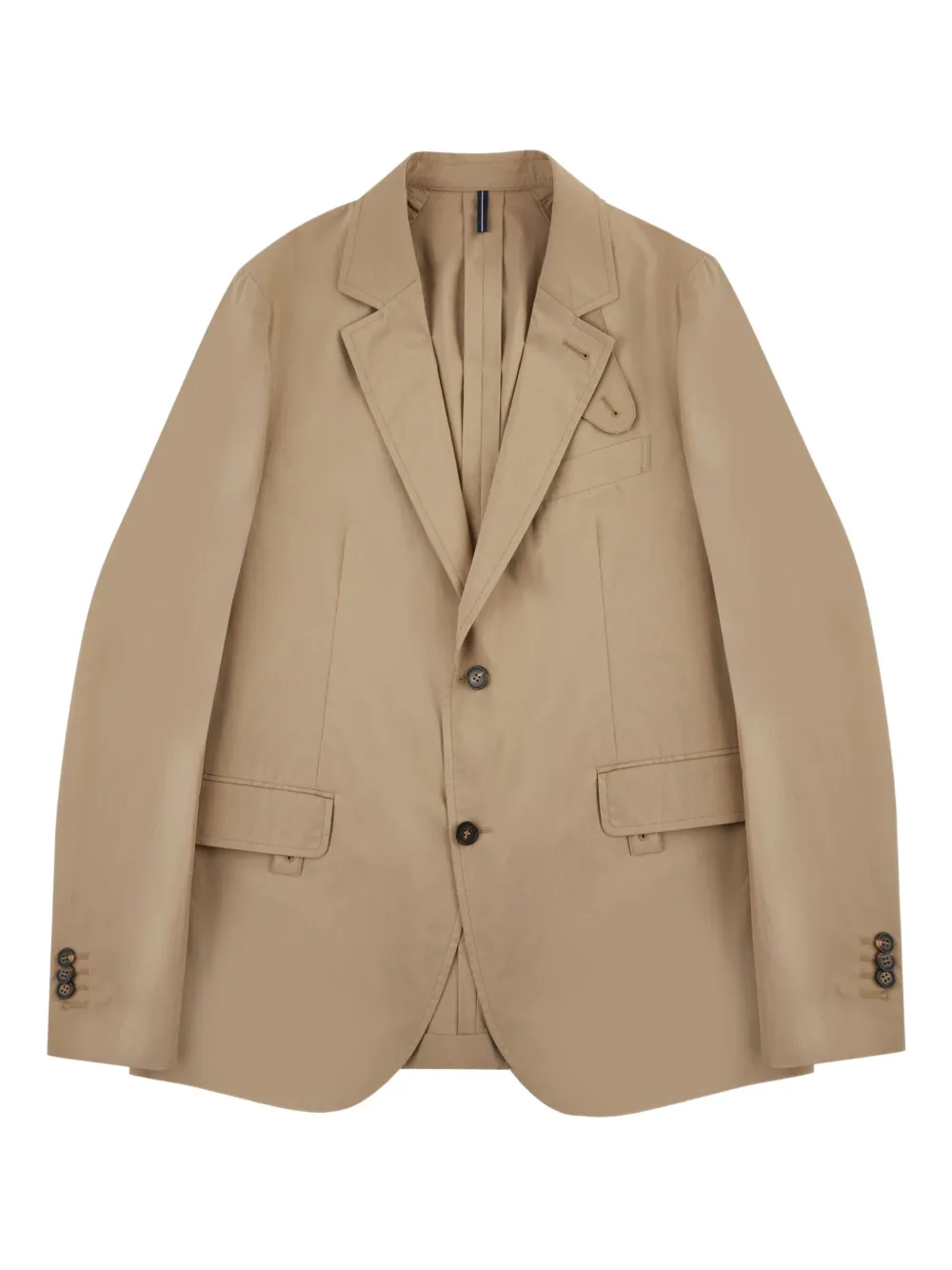 Incotex buttoned pocket jacket | Neutrals | Image 1