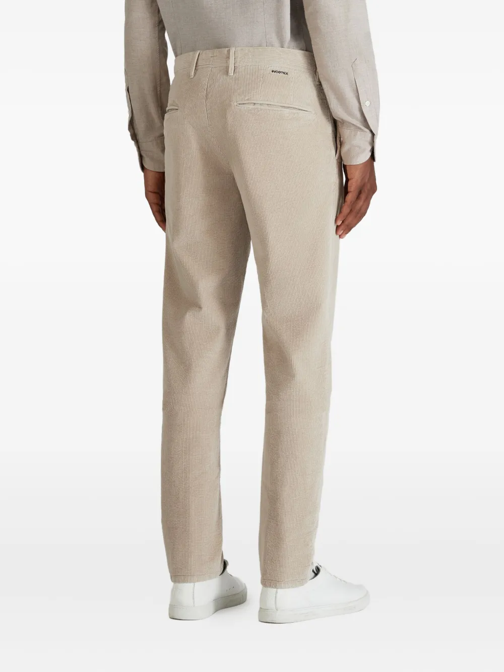 Slowear Corduroy Tapered Trousers In Brown
