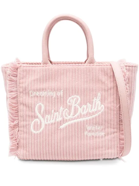 MC2 Saint Barth Kids fringed-trim tote bag