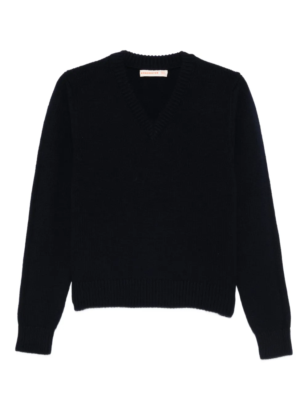 &Daughter suéter con cuello en V | azul | Image 1