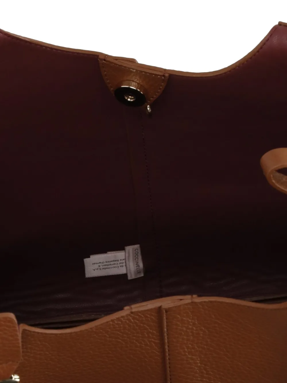 Coccinelle C-Easy leren shopper Bruin